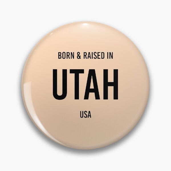 Item preview, Born & Raised in Utah designed and sold by qdesigns-az.