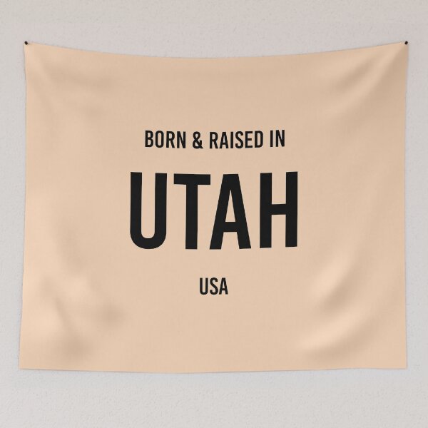 Item preview, Born & Raised in Utah designed and sold by qdesigns-az.