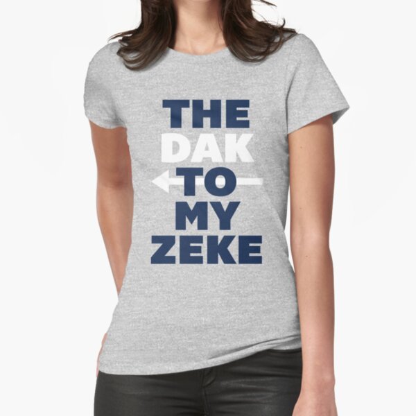 The Dak To My Zeke (Blue/White) Fitted T-Shirt