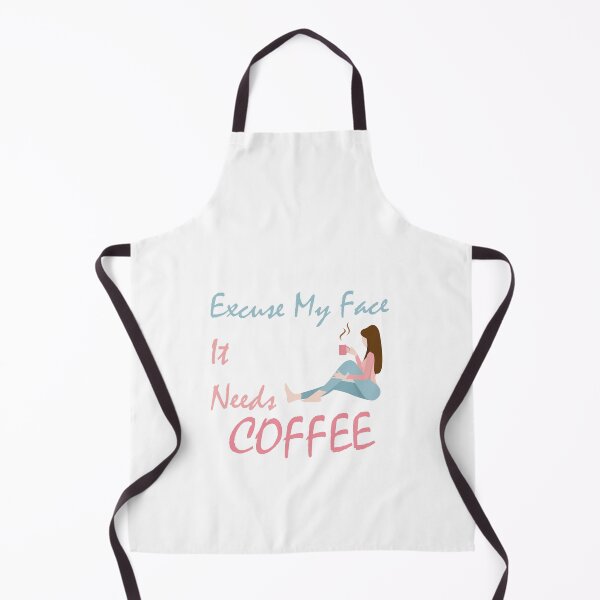 Item preview, Excuse my face it needs caffee classic T shirt , coffee lovers t shirt , designed and sold by LilaDiams.
