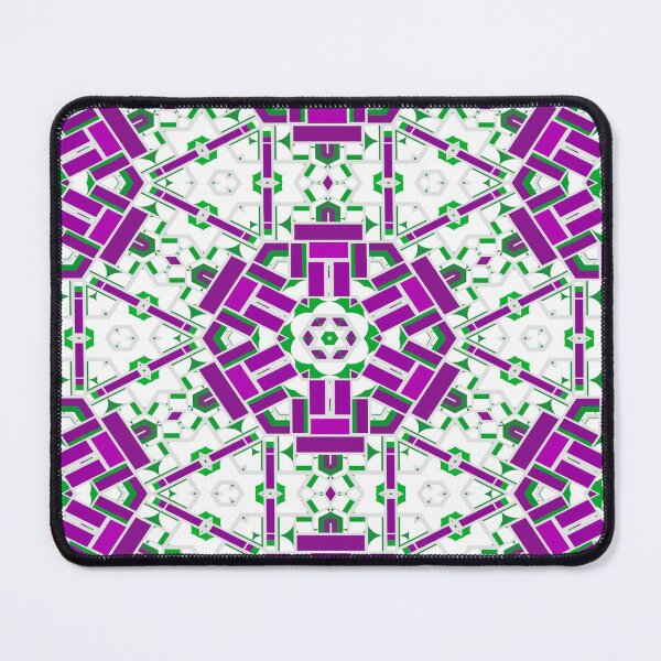 Item preview, Ultraviolet Purple and Green Dotty Turkish Look Tile designed and sold by SeaChangeDesign.