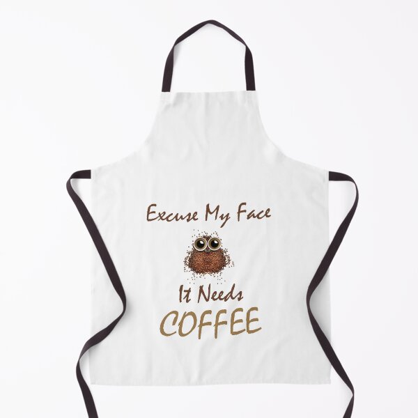 Item preview, Excuse my face it needs caffee classic T shirt , coffee lovers t shirt , designed and sold by LilaDiams.