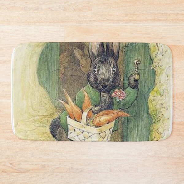 Item preview, Beatrix Potter Black Rabbit Appley Dapply’s Nursery Rhymes Illustration  designed and sold by Pinkmagenta.