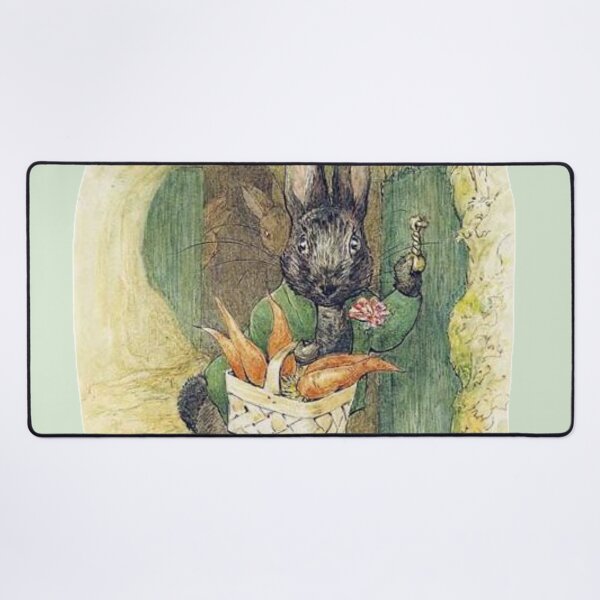 Item preview, Beatrix Potter Black Rabbit Appley Dapply’s Nursery Rhymes Illustration designed and sold by Pinkmagenta.