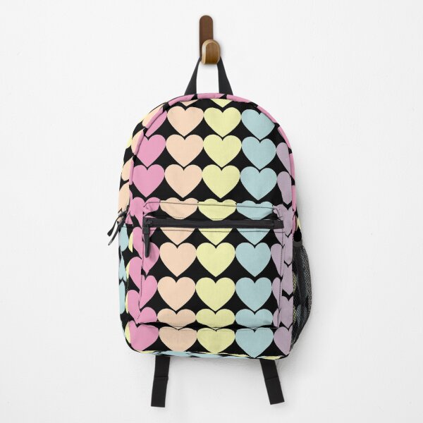 Item preview, Pastel macron colourful heart pattern designed and sold by LukjanovArt.