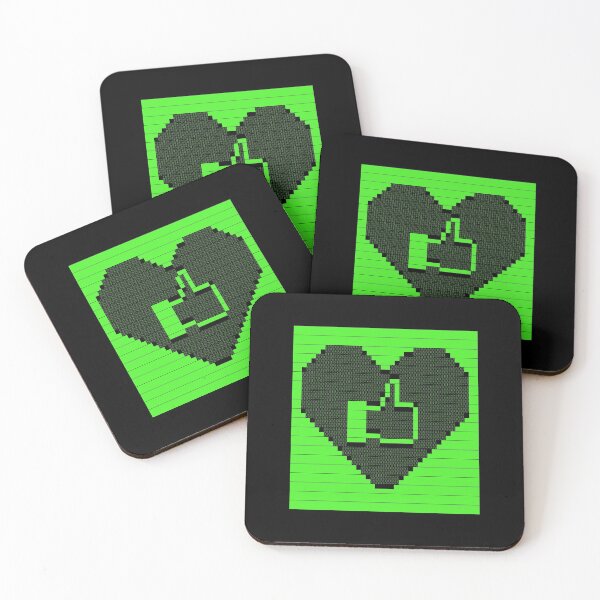 Item preview, Like hearth Ascii Art designed and sold by CodingStore  ★★★★★.