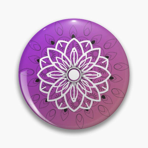 Item preview, Floral mandala designed and sold by PixyDustDesigns.