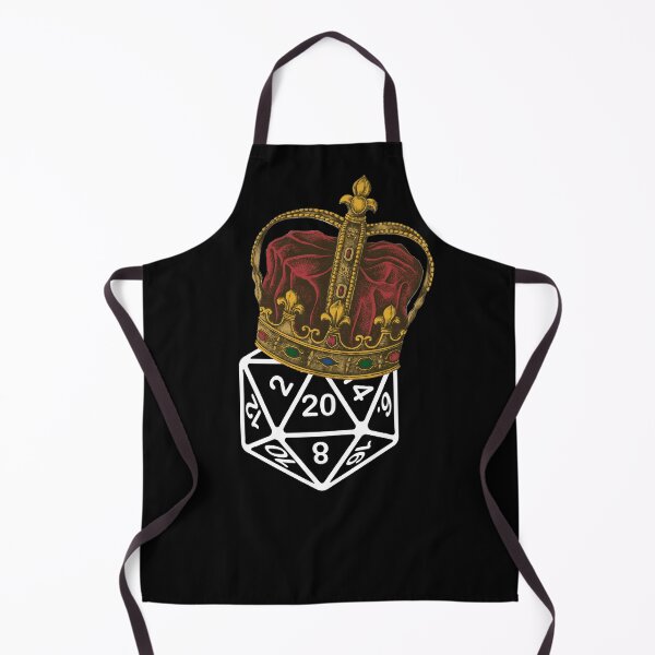 Artikelvorschau, King/Queen's Crown Fine Art Fantasy AD&D Critical Hit d20 polyedrisches Würfeldesign entworfen und verkauft von Candlewood Museum & Gift Shoppe.