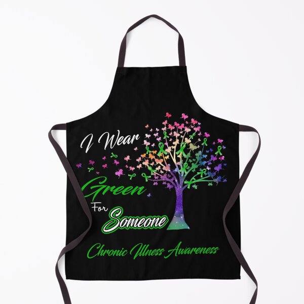Item preview, Ribbon Tree I Wear Green For Someone Chronic Illness Awareness designed and sold by Tadmab.