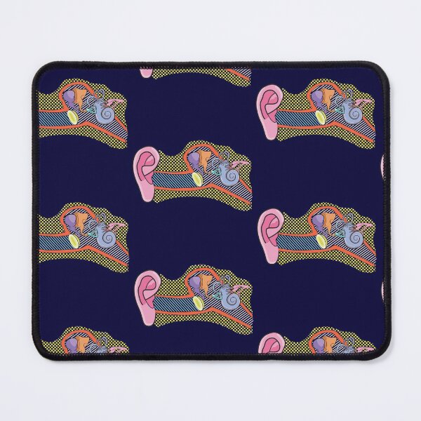 Item preview, Outer, Middle, and Inner Ear Colorful Illustration designed and sold by StacyAnnDesigns.