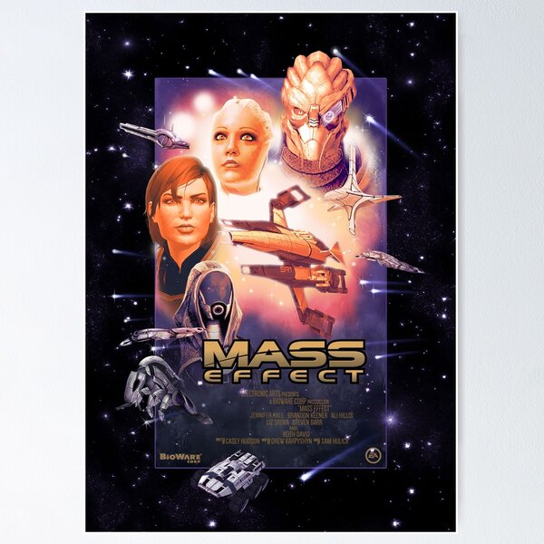 Item preview, ME1 Poster, Fem Edition designed and sold by Bex Veverka.