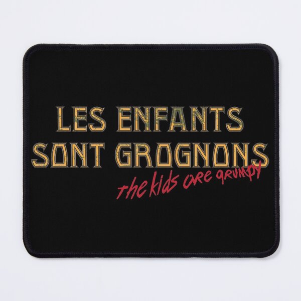 Item preview, the kids are grumpy - the French dispatch - retro logo designed and sold by nerdy-northern.