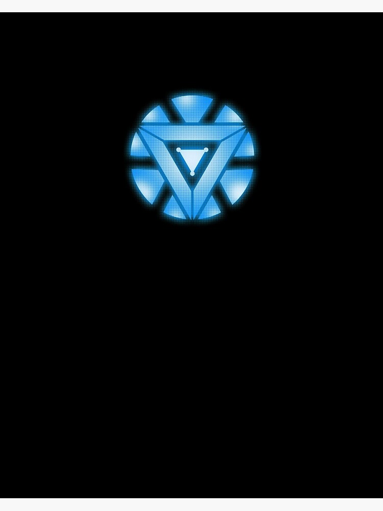 Mini Arc-Reactor Art Board Print