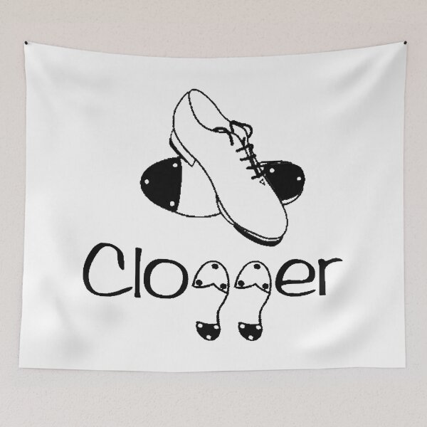 Item preview, Clogger Shoes BLk designed and sold by Square Dancing Gifts & Merchandise.