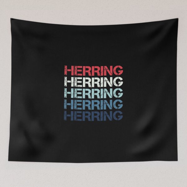 Item preview, Herring Name T Shirt - Herring Vintage Retro Herring Name Gift Item Tee designed and sold by rivenburga.