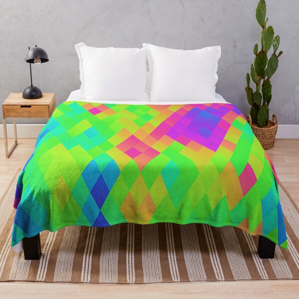 Item preview, Abstract multicolor triangles pattern designed and sold by cutecrazytshirt.