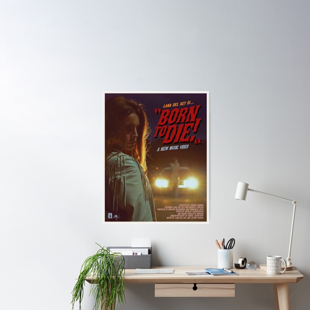 LANA Del Rey Born To Die - Album Cover POSTER - Lost Posters