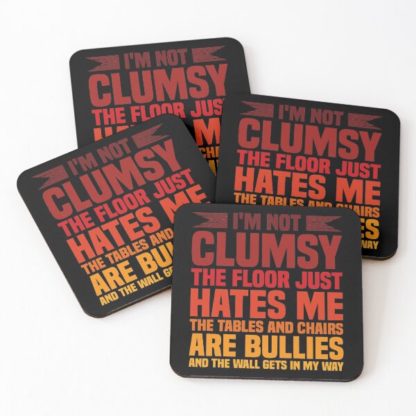 Item preview, I'm Not Clumsy designed and sold by Theparticular.