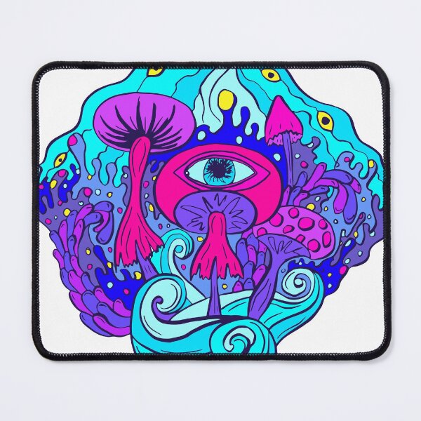 Item preview, Trippy Mushroom LSD Drug Art designed and sold by dayfrit.