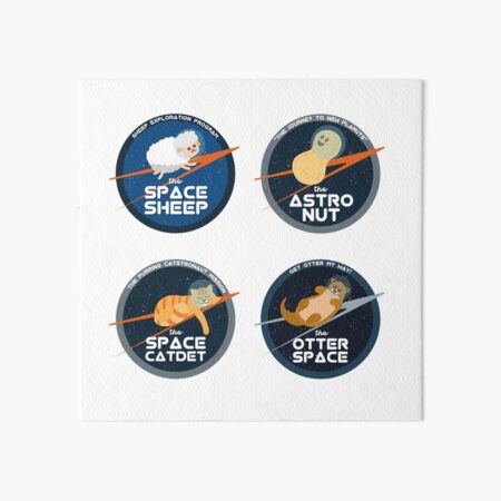 Space Animals Stamp, Funny Gift Ideas