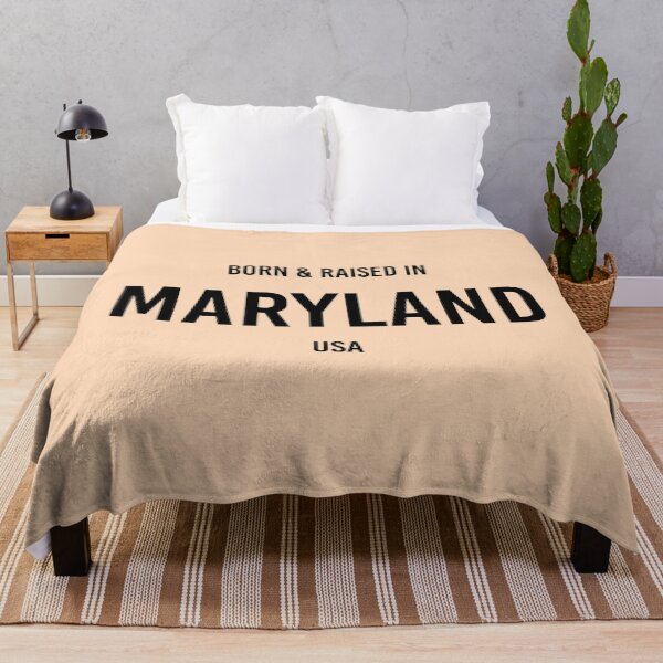 Item preview, Born & Raised in Maryland designed and sold by qdesigns-az.