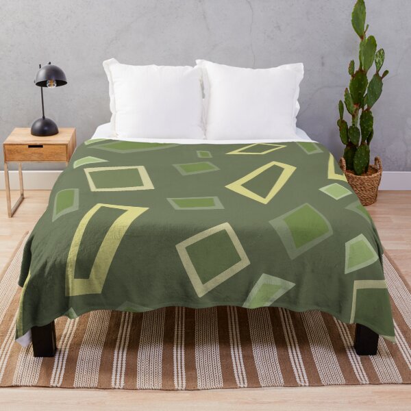Item preview, Green square pattern designed and sold by sydneymcc.