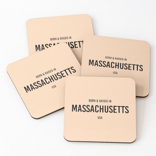 Item preview, Born & Raised in Massachusetts designed and sold by qdesigns-az.