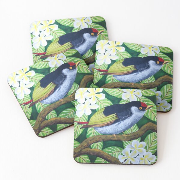 Item preview, Tropical Bird in nature, art by Miguel Matos Official designed and sold by MiguelMatosArt.