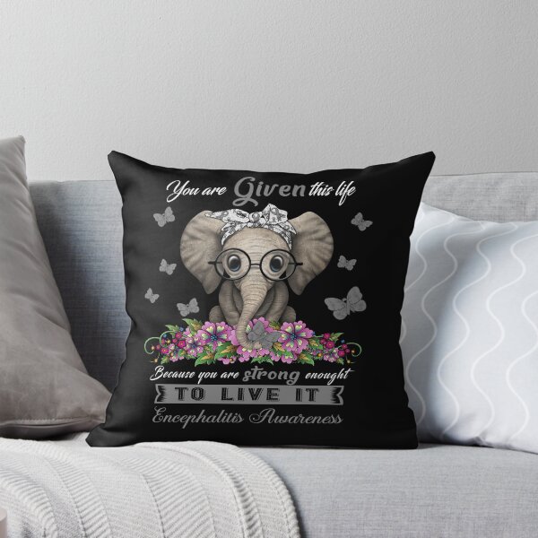 Item preview, Encephalitis Warrior Cute Elephant Lover Gifts designed and sold by Adropine.
