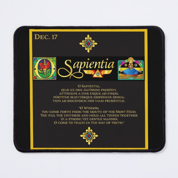 Item preview, O Sapientia Advent Antiphon designed and sold by JamesKentRidley.
