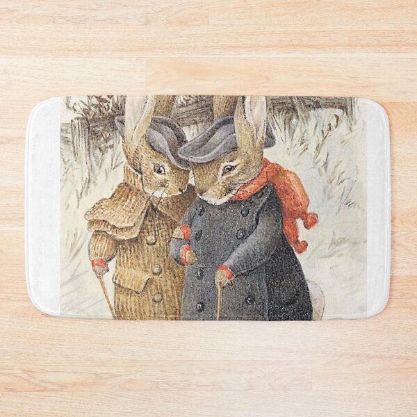 Item preview, Beatrix Potter Merry Christmas Bunnies Appley Dapply’s Nursery Rhymes Illustration  designed and sold by Pinkmagenta.