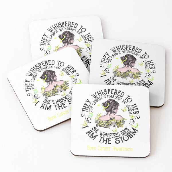 Item preview, Women Bone Cancer Warrior I Am The Storm designed and sold by Grooffos.