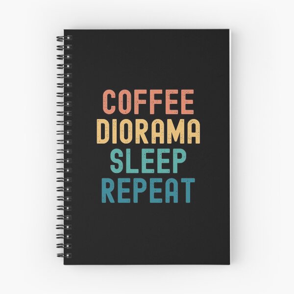 Item preview, Coffee Diorama Sleep Repeat - Funny Diorama & Coffee Gift designed and sold by kindxinn.