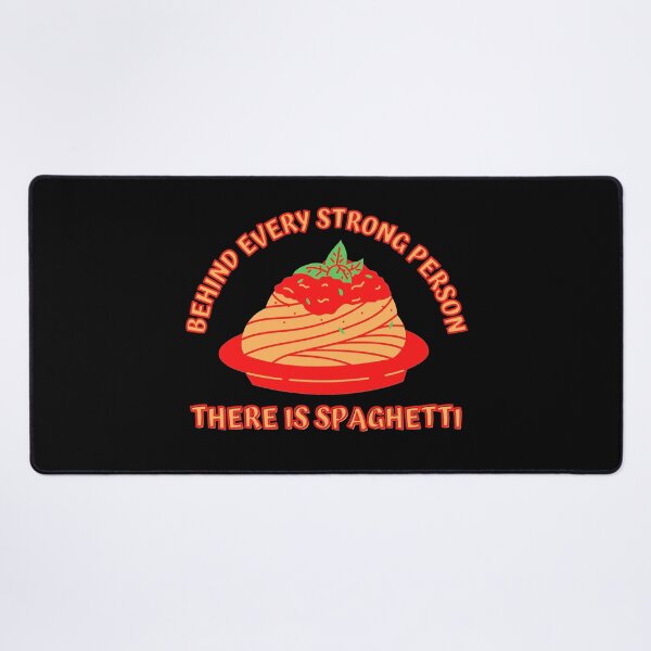 Item preview, Behind Every Strong Person There is Spaghetti designed and sold by coloronym.
