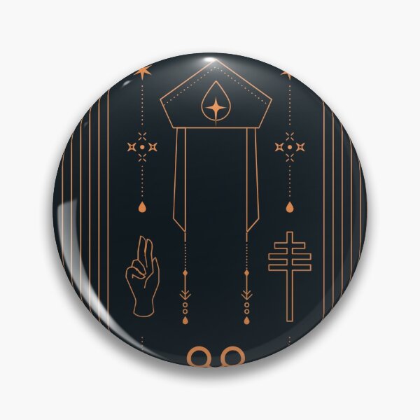 Item preview, The Hierophant Tarot Card designed and sold by ionax123.