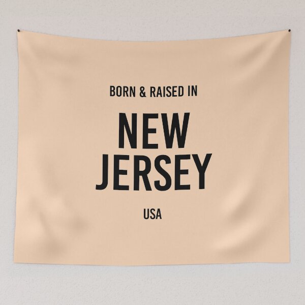 Item preview, Born & Raised in New Jersey designed and sold by qdesigns-az.