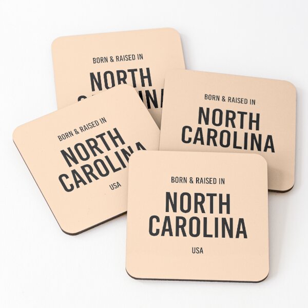 Item preview, Born & Raised in North Carolina designed and sold by qdesigns-az.