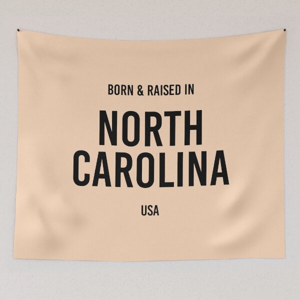 Item preview, Born & Raised in North Carolina designed and sold by qdesigns-az.