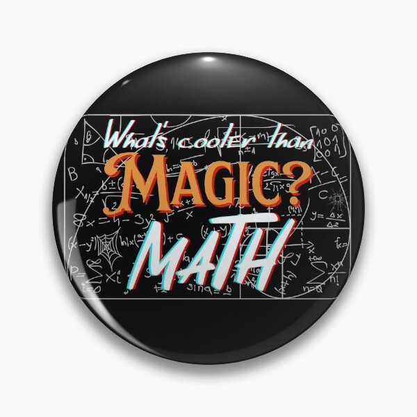 Item preview,  Whats cooler than Magic? Math designed and sold by QlickDesign.