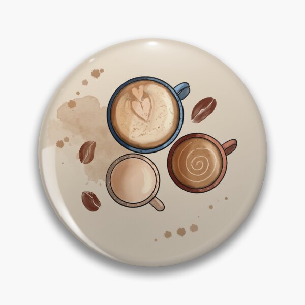 Artikelvorschau, Gerahmte Kaffeeillustration entworfen und verkauft von SakuraLemonDS.