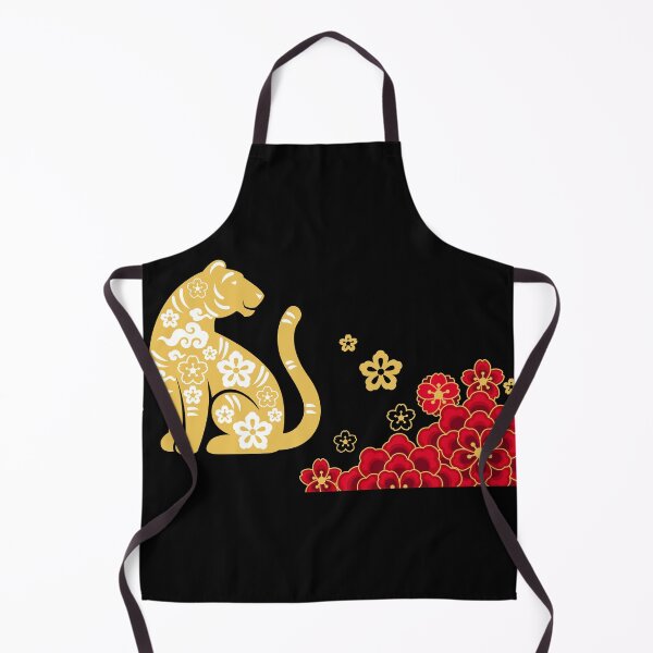 Item preview, Chinese Flower Tiger- Lunar New Year designed and sold by The-Muse.