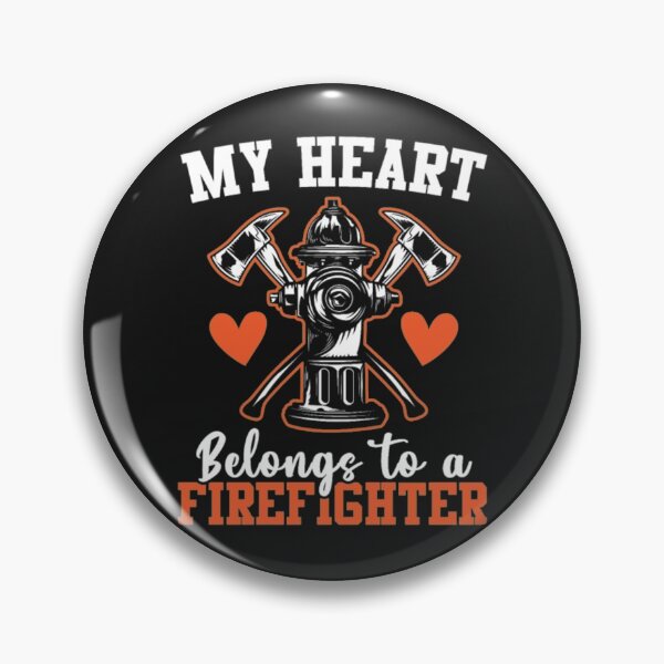 Item preview, Heart Belongs To A Firefighter designed and sold by StarcyWol.