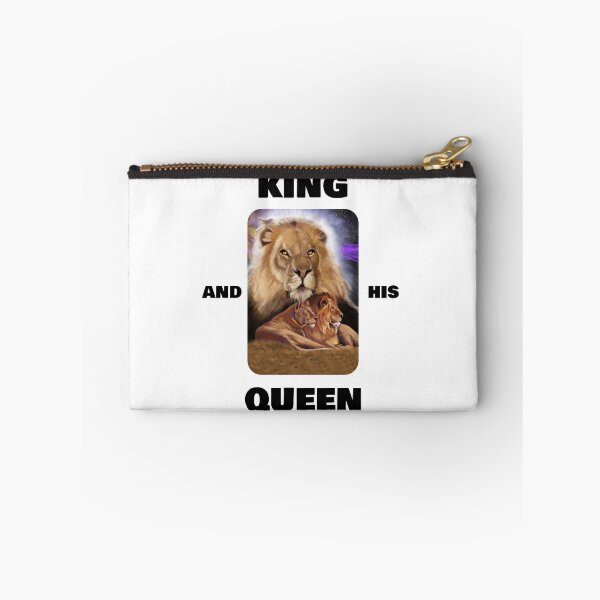 Item preview, King and his Queen. The lion and his lioness mate who rule together. designed and sold by TJHstudio.