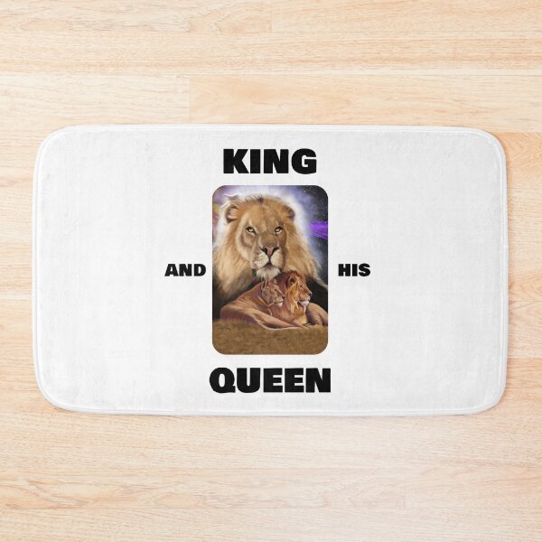 Item preview, King and his Queen. The lion and his lioness mate who rule together. designed and sold by TJHstudio.