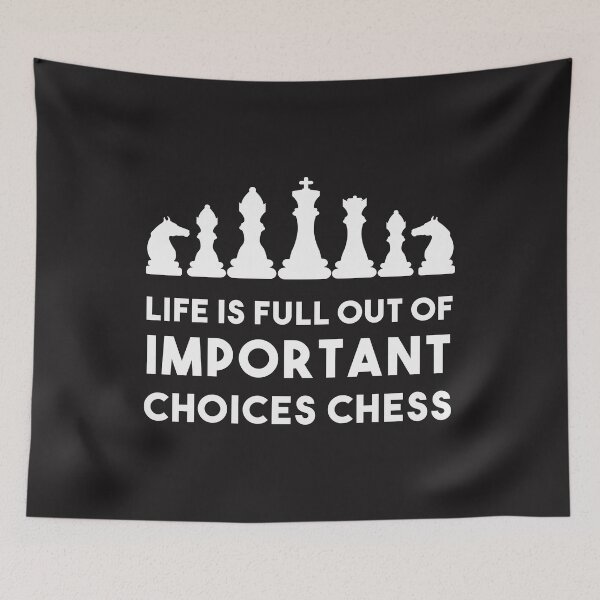 Item preview,  life is full important choices chess  & cute family gift designed and sold by store7azzouzi.