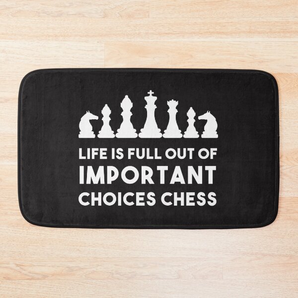 Item preview,  life is full important choices chess  & cute family gift designed and sold by store7azzouzi.
