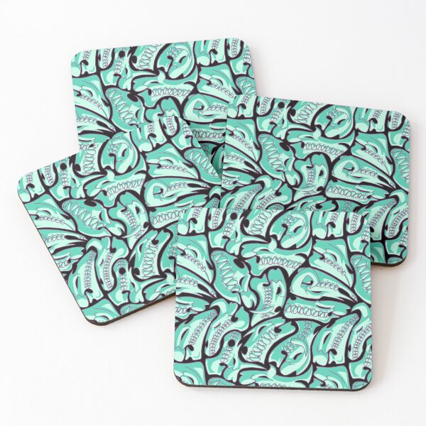 Item preview, Cool Blue Skulls designed and sold by TheGrinDragon.