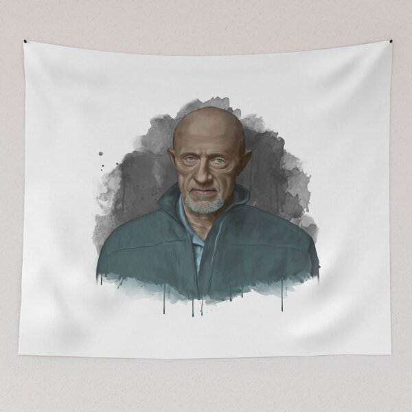 Artikelvorschau, Mike Ehrmantraut Kunstportrait entworfen und verkauft von CULTORAMA.