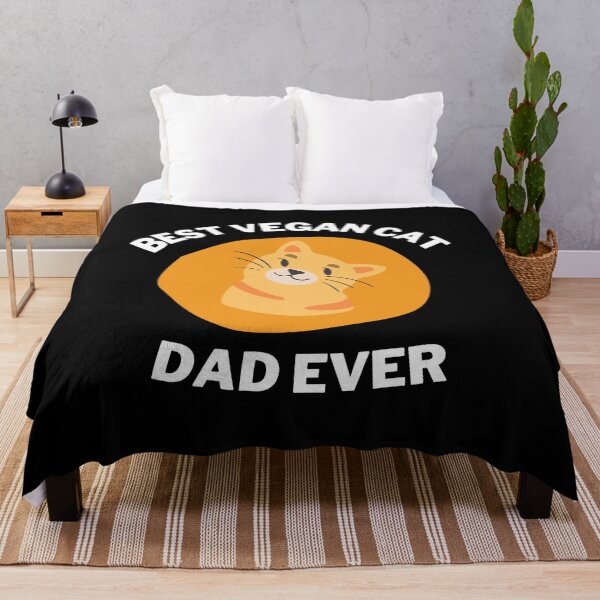 Item preview, Best Vegan Cat Dad Ever designed and sold by VAHPROD.