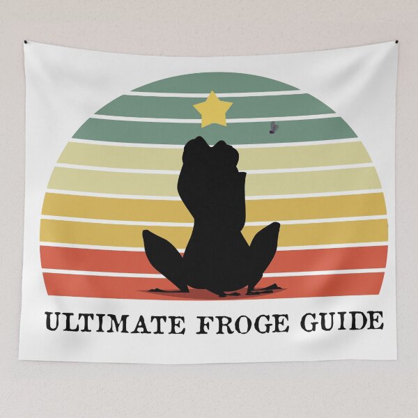 Item preview, Ultimate Frog Guide Funny Frog Lover Frog Owner Frogs Sticker designed and sold by POSITIVEHL HL.
